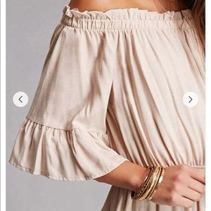 Forever 21 Off the Shoulder Midi Dress